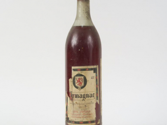 Vente aux enchères 1 VIEILLE BOUTEILLE (1 L) ARMAGNAC CAVÉ FRERES - BS/EA