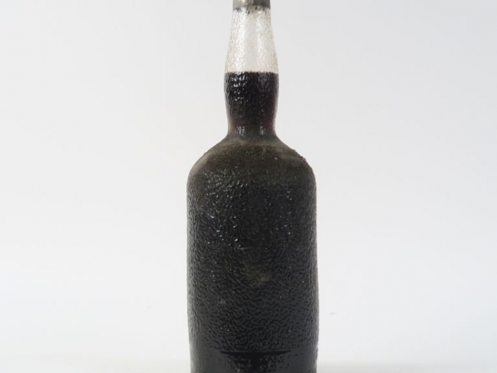 1 VIEILLE BOUTEILLE (1 L) FRAISEDORIA JACOBERT 15° - CAPS ETAIN