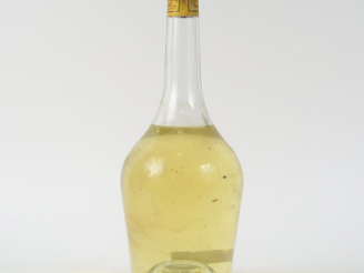 Vente aux enchères 1 VIEILLE BOUTEILLE IZARRA JAUNE - SE/CAPS ETAIN
