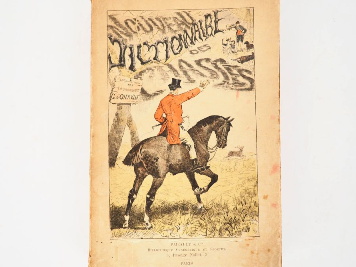 [CHASSE]. PAIRAULT (A.). NOUVEAU DICTIONNAIRE DES CHASSES. Vocabulaire