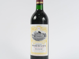 Vente aux enchères 1 BOUTEILLE CHÂTEAU PEDESCLAUX GCC PAUILLAC - 1989 - BG