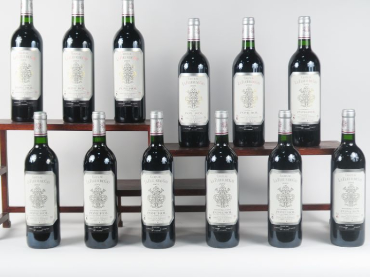12 BOUTEILLES CHÂTEAU LA FLEUR DE GAY POMEROL - 2003 - CBO