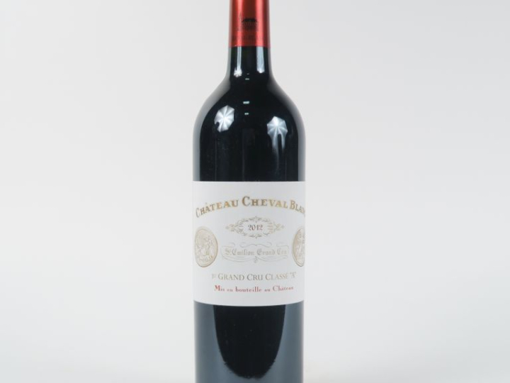 1 BOUTEILLE CHÂTEAU CHEVAL BLANC 1er GCC ST EMILION - 2012