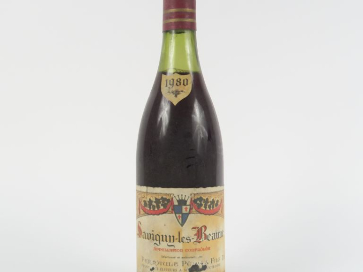 1 BOUTEILLE SAVIGNY LES BEAUNE PERRAULT PÈRE   FILS - 1980 - ELA