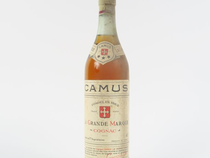 1 VIEILLE BOUTEILLE COGNAC CAMUS 'LA GRANDE MARQUE' - BS