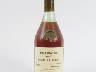 Vente aux enchères 1 BOUTEILLE BAS ARMAGNAC 'VIEILLE RESERVE' DOMAINE DE LA BEROGE BERNAR