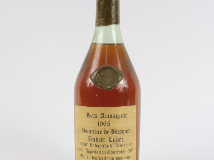 1 BOUTEILLE BAS ARMAGNAC 'VIEILLE RESERVE' DOMAINE DE BUSQUET HUBERT L