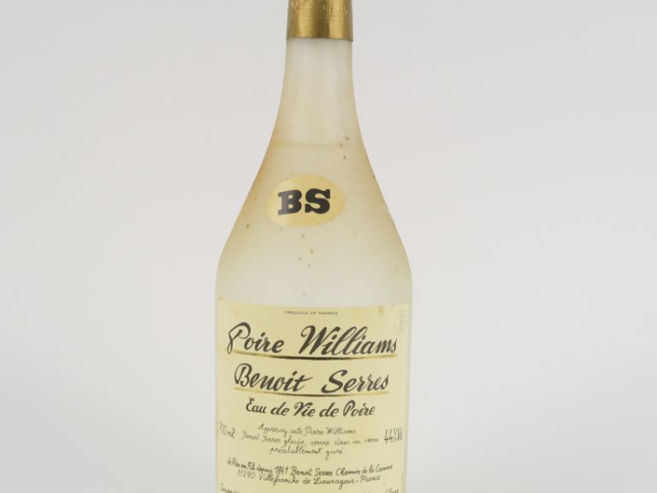 1 BOUTEILLE EAU DE VIE DE POIRE WILLIAMS BENOIT SERRES 44°