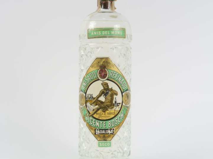 1 VIEILLE BOUTEILLE ANIS DEL MONDO 'SECO' VICENTE BOSCH