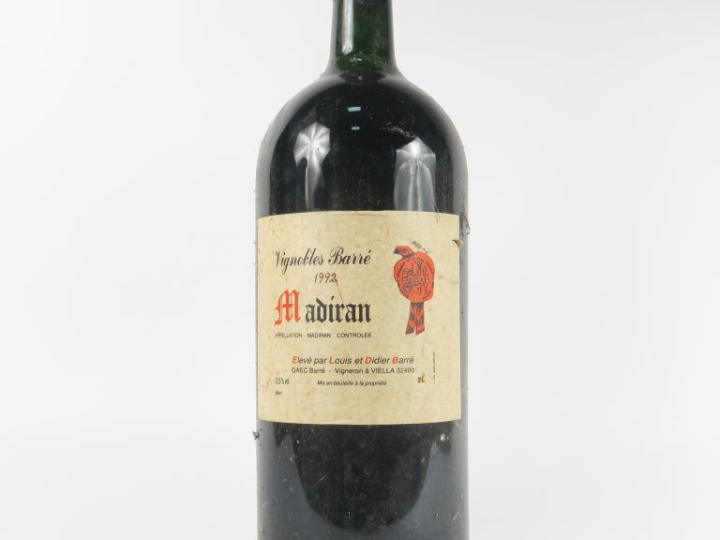 1 JÉROBOAM (5L) MADIRAN VIGNOBLES BARRÉ - 1992 - CBO