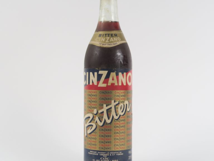 1 VIEILLE BOUTEILLE CINZANO 'BITTER' CDC