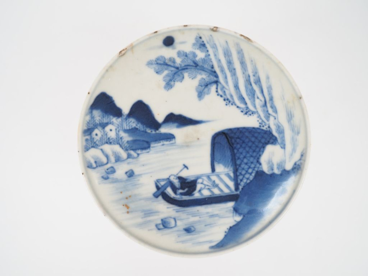 Indochine. Collection de Roushen. Boite couverte en porcelaine de Hué 