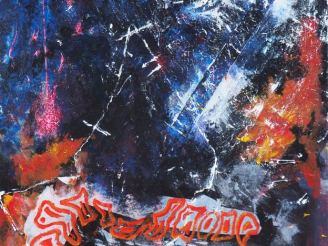 Vente aux enchères William DUTHEIL-BENICHOUX. (Afeto_K_). "Abysse de vie".  Huile sur toi