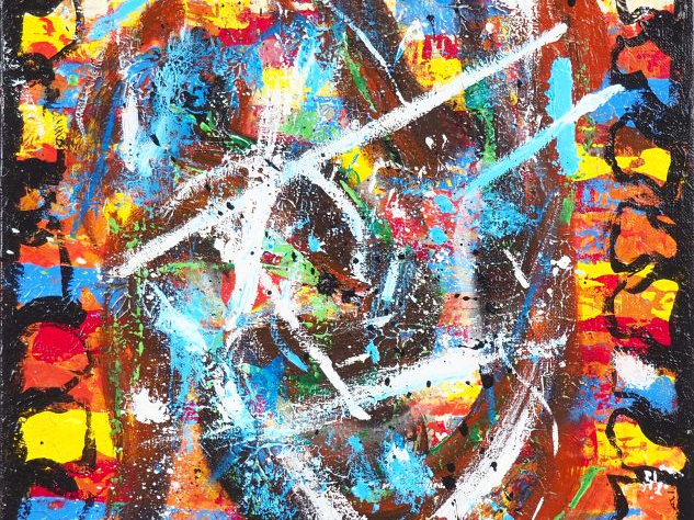 William DUTHEIL-BENICHOUX. (Afeto_K_). "Pulsion d’antan".  Huile sur t
