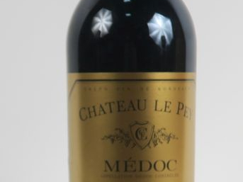 1 MAGNUM CHÂTEAU LE PEY MEDOC - 1989
