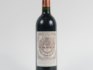 Vente aux enchères 1 BOUTEILLE CHÂTEAU PICHON LONGUEVILLE BARON GCC PAUILLAC - 1991