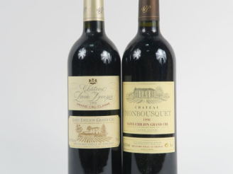 Vente aux enchères 2 BOUTEILLES ST EMILION 1998 : 1 CHÂTEAU PAVIE DECESSE GCC - 1 CHÂTEAU