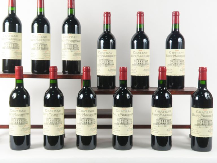 12 BOUTEILLES CHÂTEAU HAUT MARBUZET ST ESTEPHE - 1999 - CBO