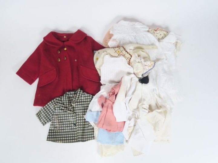 Lot de vêtements anciens pour poupées 1920/40 ensemble en bel état d’u