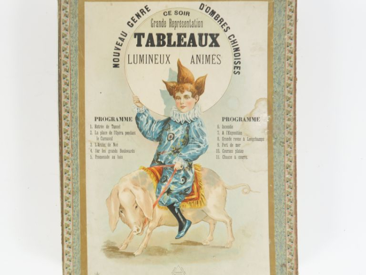 Jeu SAUSSINE Paris : le nouveau genre d’ombres chinoises, tableau lumi