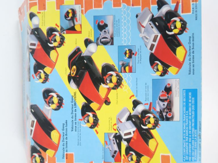 	Bandai véhicule Inspecteur GADGET en boite, Dinky Toys 25C Citroën bo