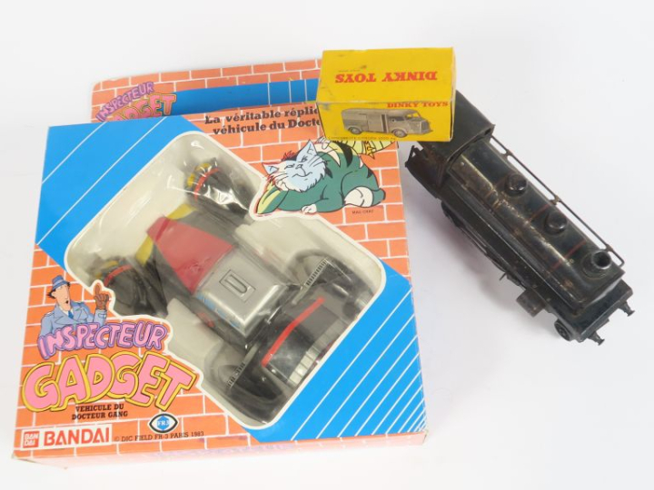	Bandai véhicule Inspecteur GADGET en boite, Dinky Toys 25C Citroën bo