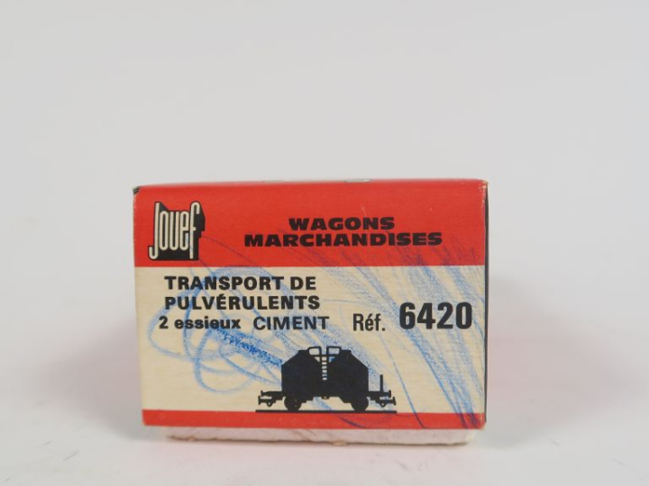 Lot de matériel roulant HO de marque Jouef en boite :  11 wagons de ma