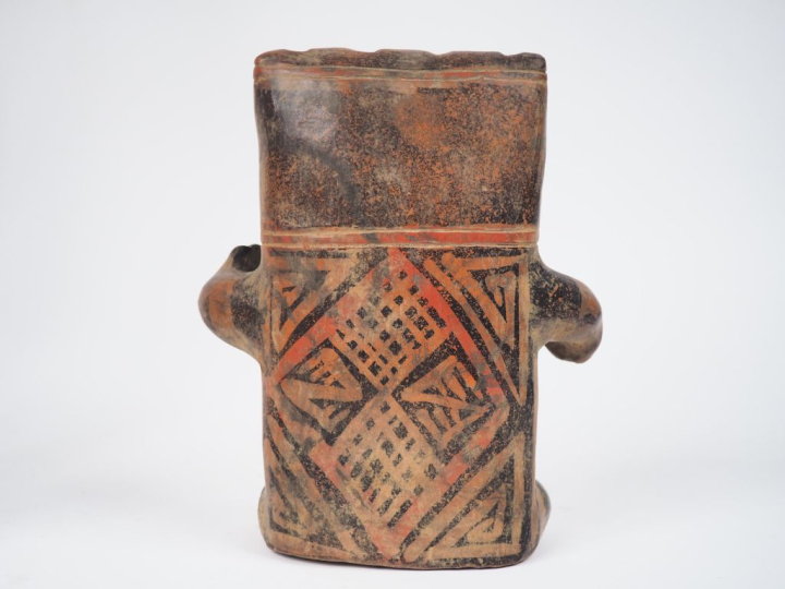 Colombie, culture Quimbaya, v 500-1500 apr. J-C. Figurine de "Cacique"