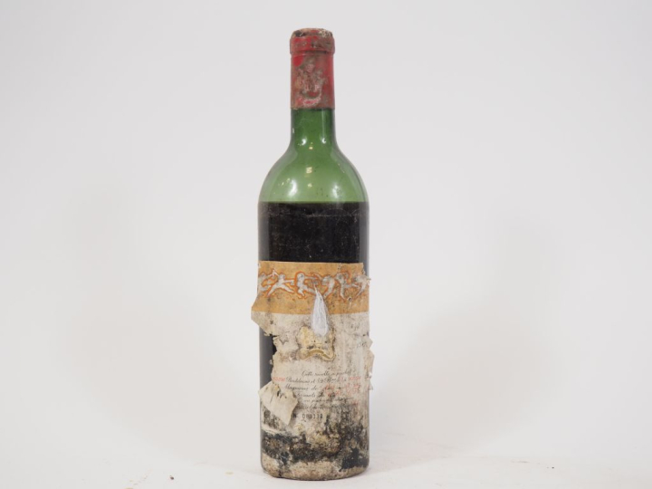 1 BOUTEILLE CHÂTEAU MOUTON ROTHSCHILD 1er GCC PAUILLAC - 1965 - VIDANG