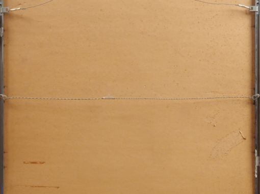 Jorg MADLENER.  "Törless"  Fusain sur papier, monogramé en bas à gauch