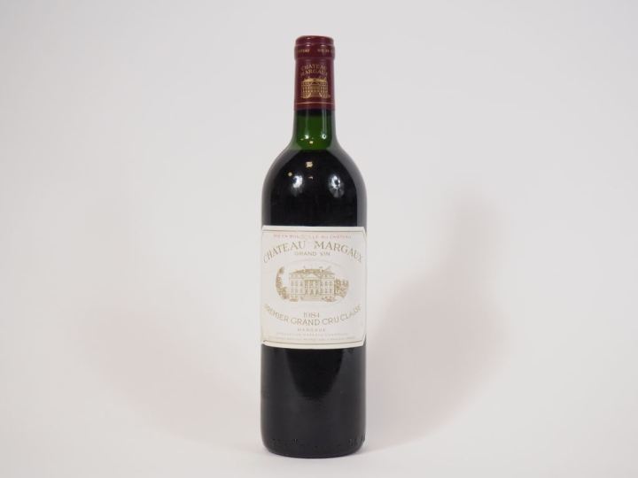 1 BOUTEILLE CHÂTEAU MARGAUX 1er GCC MARGAUX - 1984 - HEP/LB/EA
