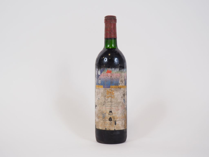 1 BOUTEILLE CHÂTEAU MOUTON ROTHSCHILD 1er GCC PAUILLAC - 1984 - LB/ETA