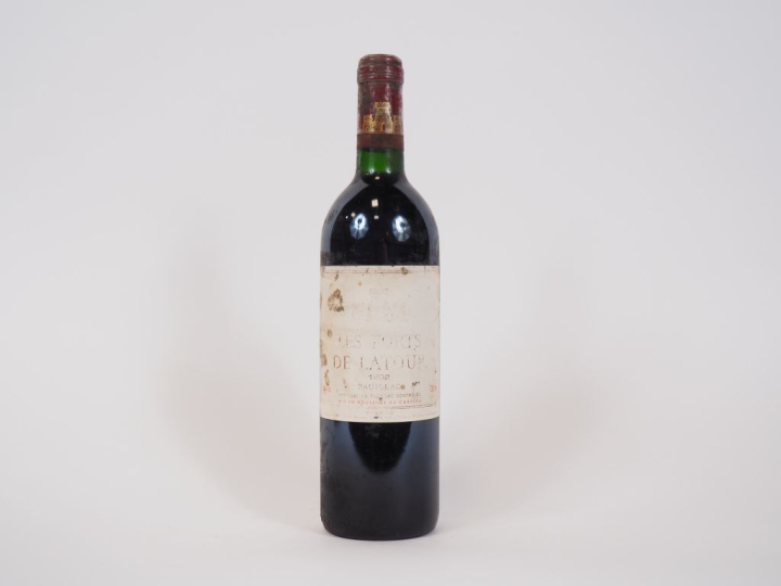 1 BOUTEILLE LES FORTS DE LATOUR PAUILLAC - 1992 - BG/ETF