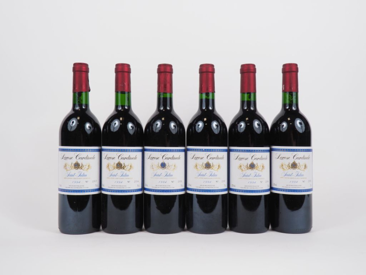 6 BOUTEILLES LAROSE CARDINALE ST JULIEN - 1994