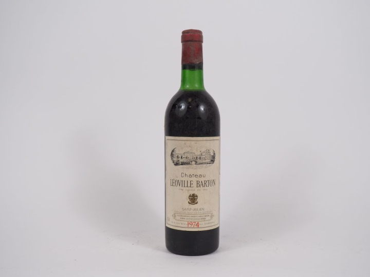 1 BOUTEILLE CHÂTEAU LÉOVILLE BARTON GCC SAINT JULIEN - 1974 - LB - BTS