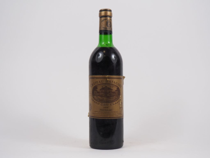 1 BOUTEILLE CHÂTEAU BATAILLEY GCC PAUILLAC - 1979 - LB/HEP - ETA