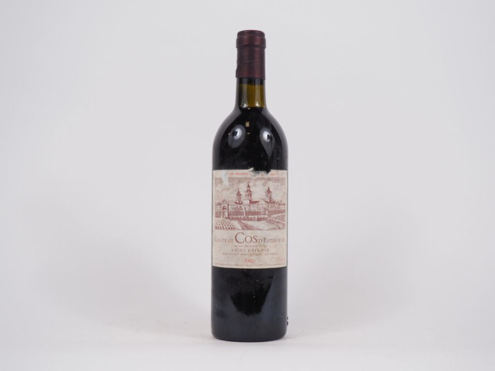 1 BOUTEILLE CHÂTEAU COS D'ESTOURNEL GCC ST ESTÈPHE - 1982 - BG - ETLA 