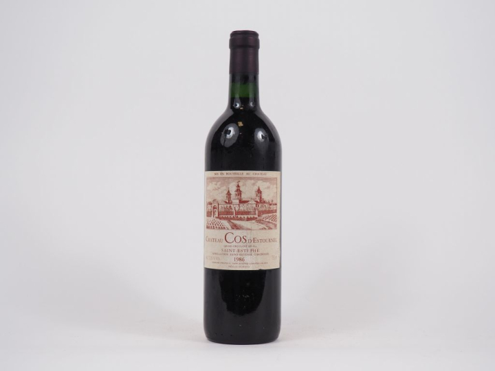 1 BOUTEILLE CHÂTEAU COS D'ESTOURNEL GCC ST ESTÈPHE - 1986 