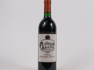 Vente aux enchères 1 BOUTEILLE CHÂTEAU RAUSAN SÉGLA GCC MARGAUX - 1989