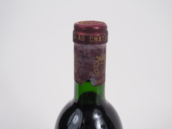 1 BOUTEILLE CHÂTEAU MARQUIS D'ALESME GCC MARGAUX - 1989 - CAPS LEGER A
