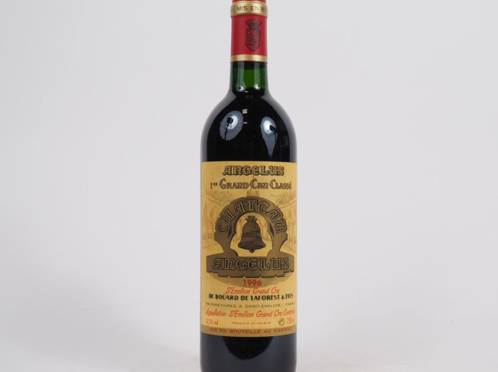 1 BOUTEILLE CHÂTEAU ANGELUS 1er GCC ST ÉMILION - 1996 - BG