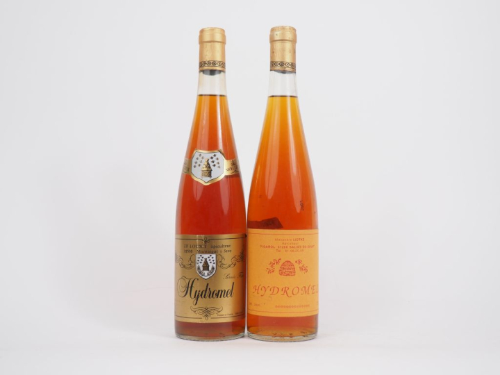 2 BOUTEILLES HYDROMEL : 1 ALEXANDRE LIDTKÉ/1 J.F LOUBET