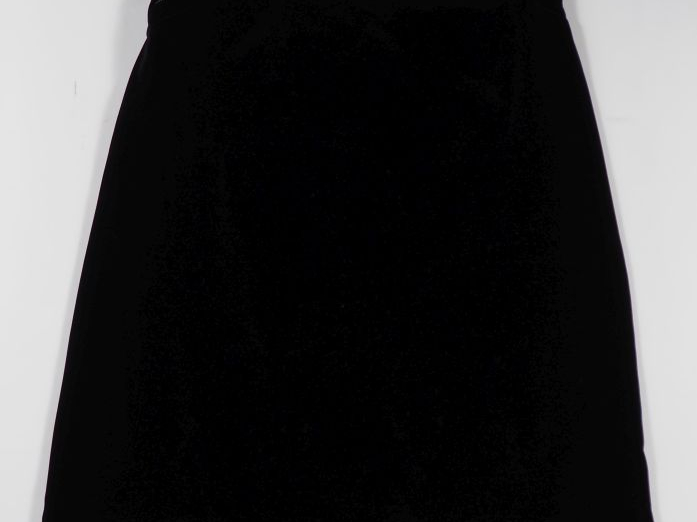 SAINT LAURENT, Rive gauche Jupe en coton (78%) et rayonne (22%) imitan