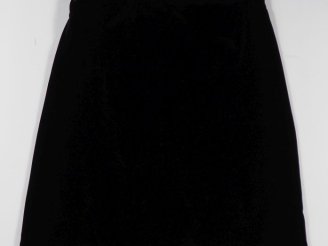 Vente aux enchères SAINT LAURENT, Rive gauche Jupe en coton (78%) et rayonne (22%) imitan
