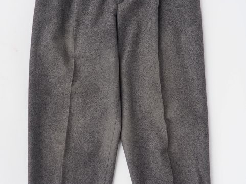 YVES SAINT LAURENT, Rive gauche Pantalon en laine chamarrée (100%) gri