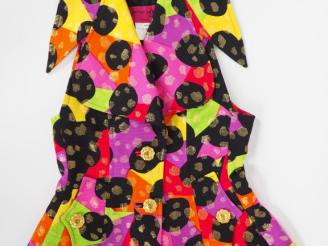 Vente aux enchères Christian LACROIX, Paris Veste sans manche en soie (100%) polychrome. 