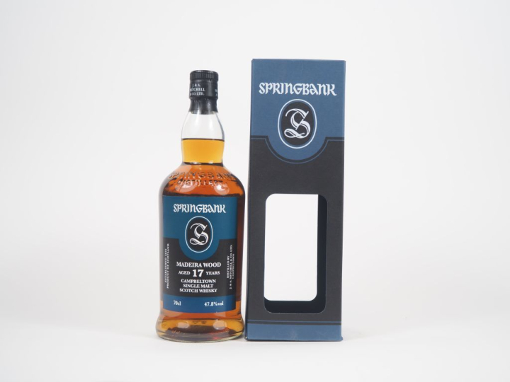 SPRINGBANK 17 YEARS BOTTLED 2020 MADEIRA WOOD 9200 BOTTLES 70 cl - 47,