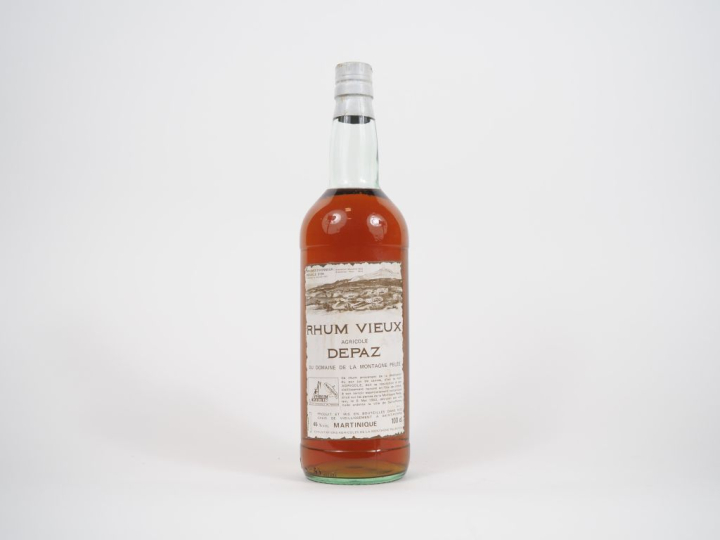 1 BOUTEILLE (1 L) RHUM VIEUX AGRICOLE DEPAZ DU DOMAINE DE LA MONTAGNE 