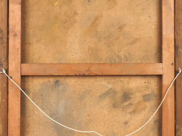 Ecole française dans le goüt du XVIIIème. "Portrait de musicienne". Hu