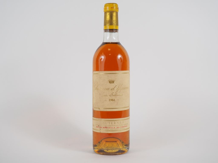 1 BOUTEILLE CHÂTEAU D'YQUEM 1er CCS SAUTERNES - 1984 - BG